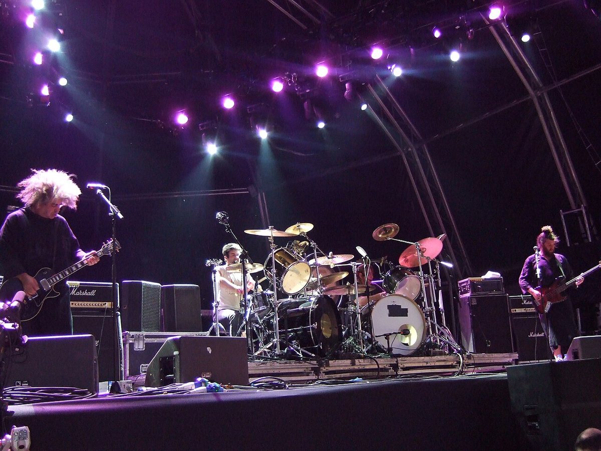 The Melvins performing on stage at Primavera Sound, Barcelona, 2007