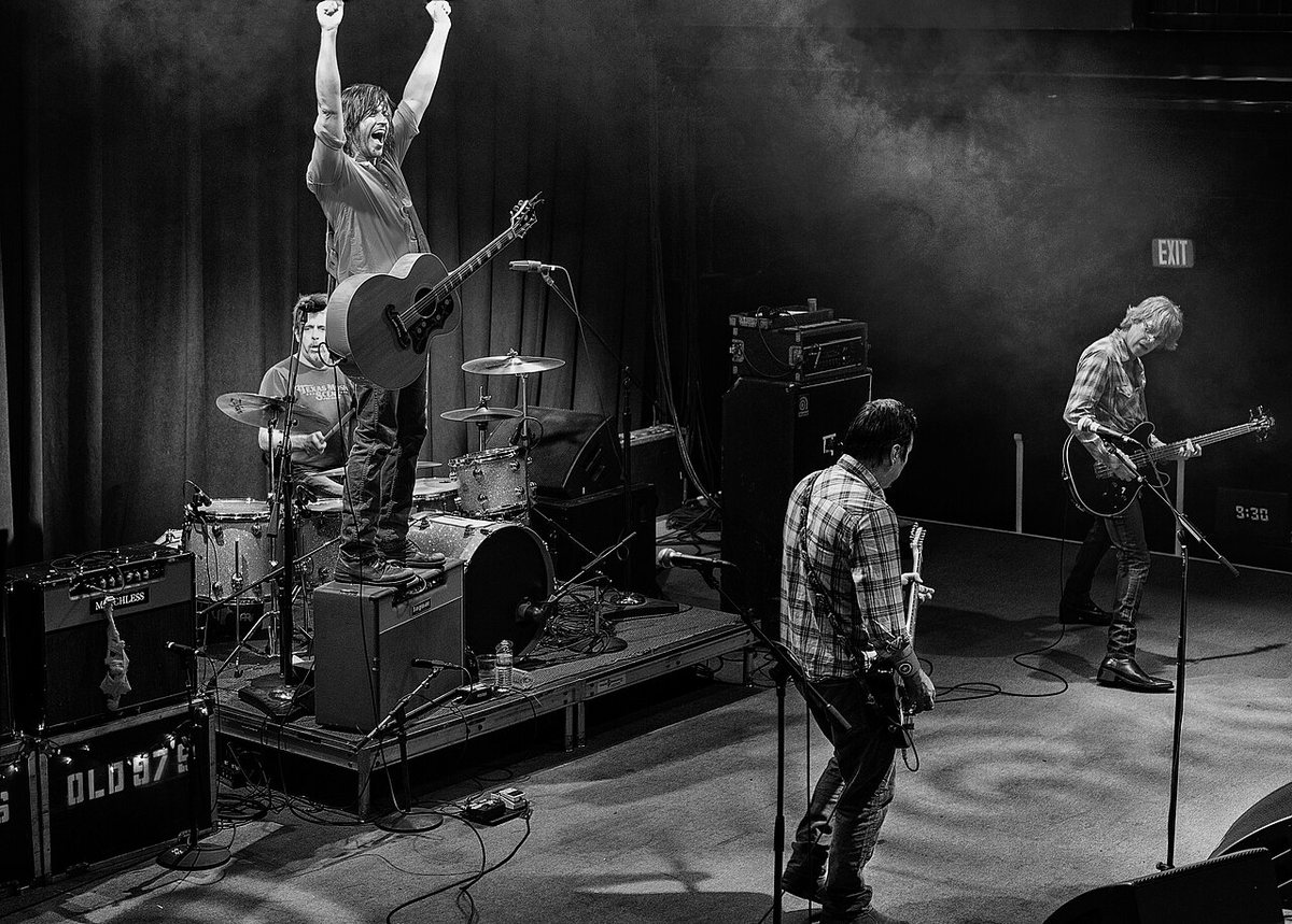 Old 97's performing on stage at the 9:30 Club, Washington, DC, 2015