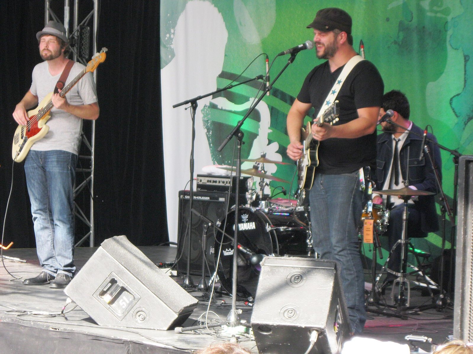 The Record Company performing at the Montreal International Jazz Festival, 2012