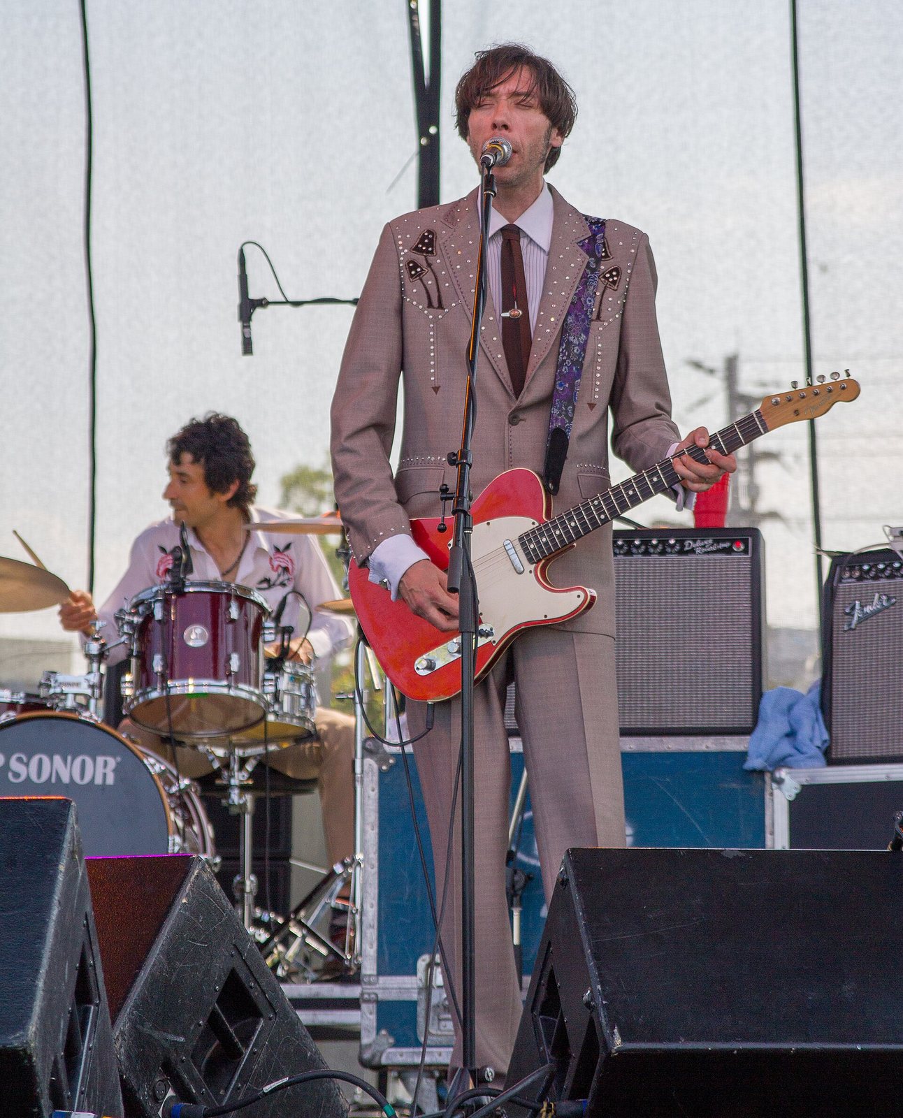 The Sadies performing at the Sound of Music Festival in Burlington, Ontario, 2011