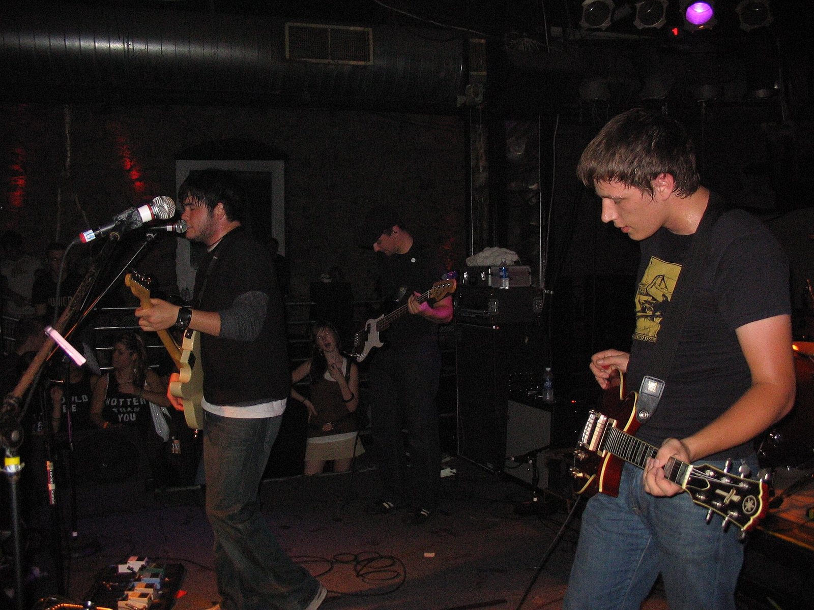 The Spill Canvas performing at The Masquerade (Hell), Atlanta, 2005