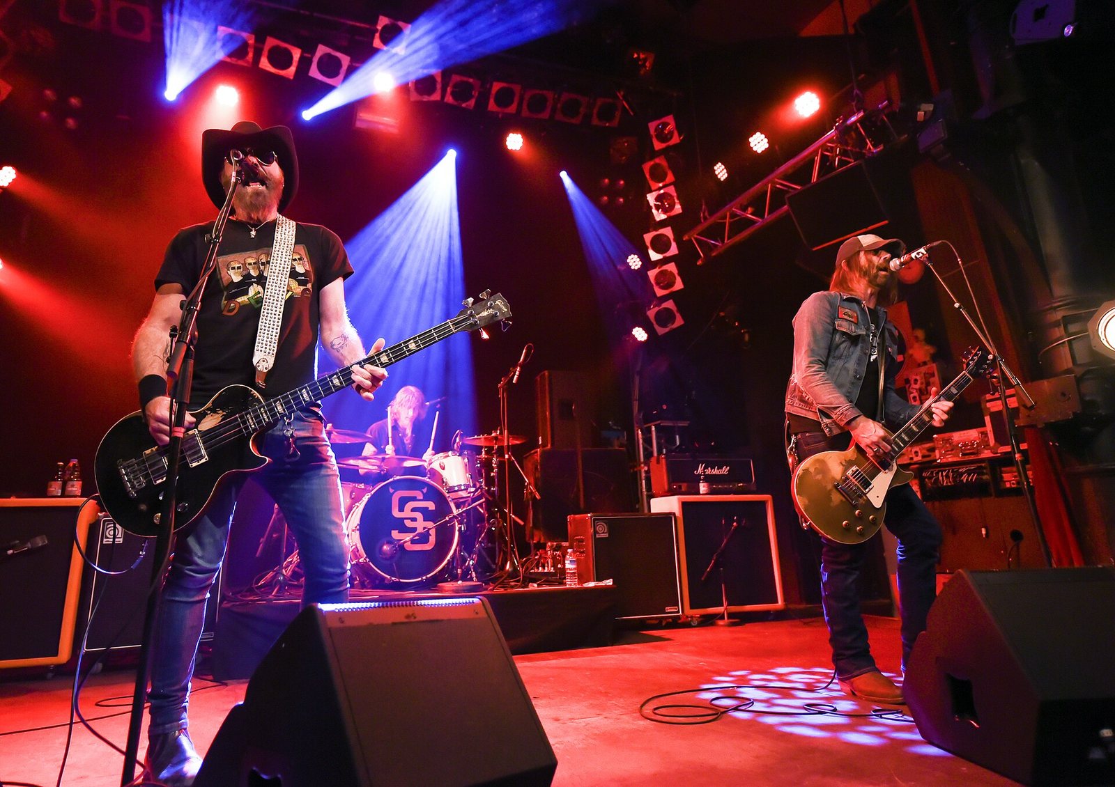 The Supersuckers performing on stage at Metal Monday, 2017