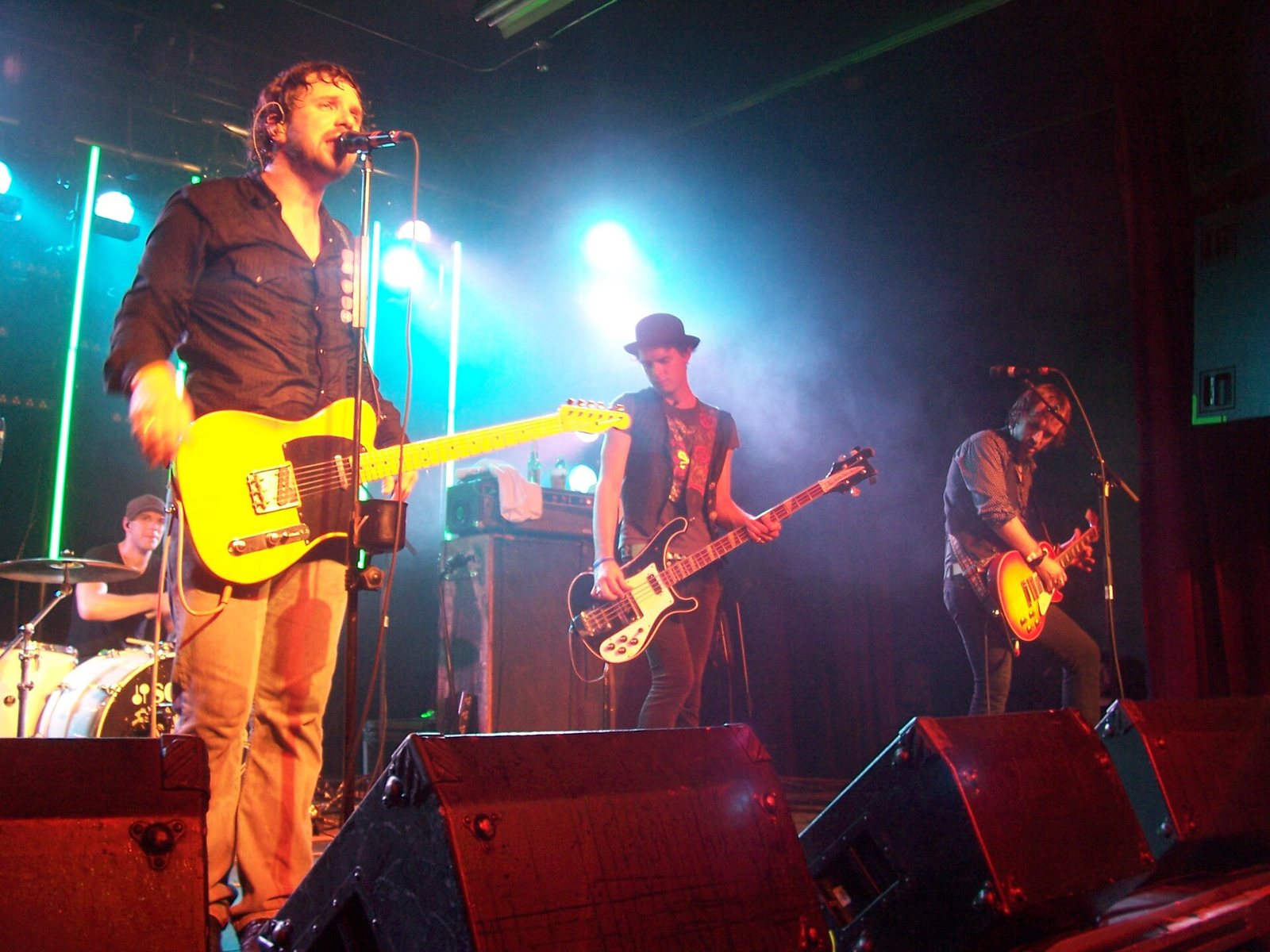 The Trews performing at Capital City Music Hall, Ottawa, May 2008