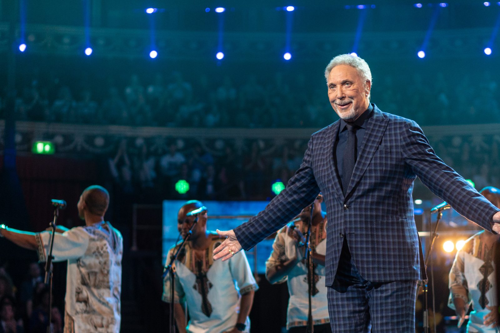 Tom Jones on stage at The Queen's Birthday Party concert at the Royal Albert Hall, London, 2018 - Tom Jones tickets