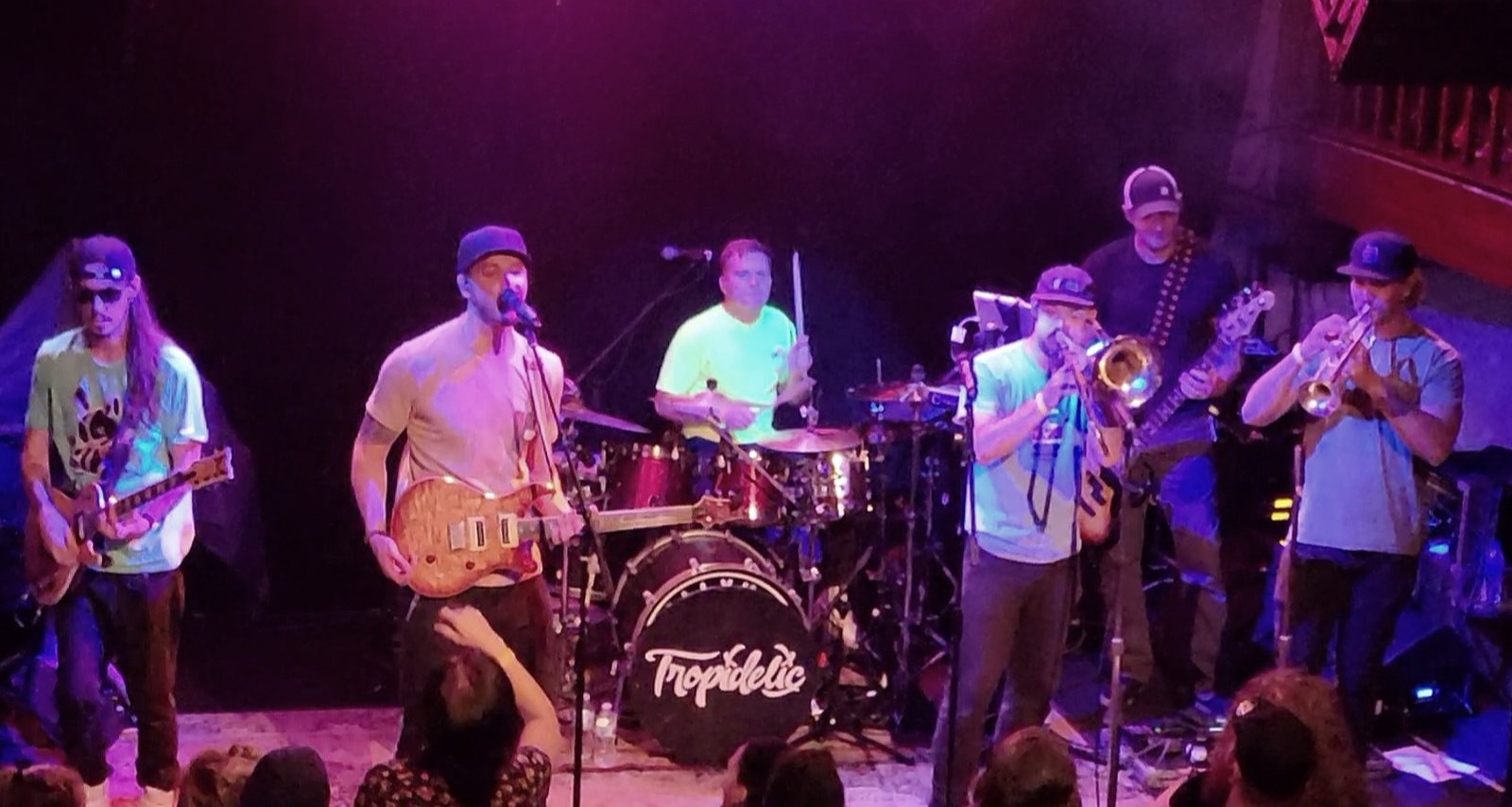 Tropidelic performing live in concert in New Jersey, June 2021