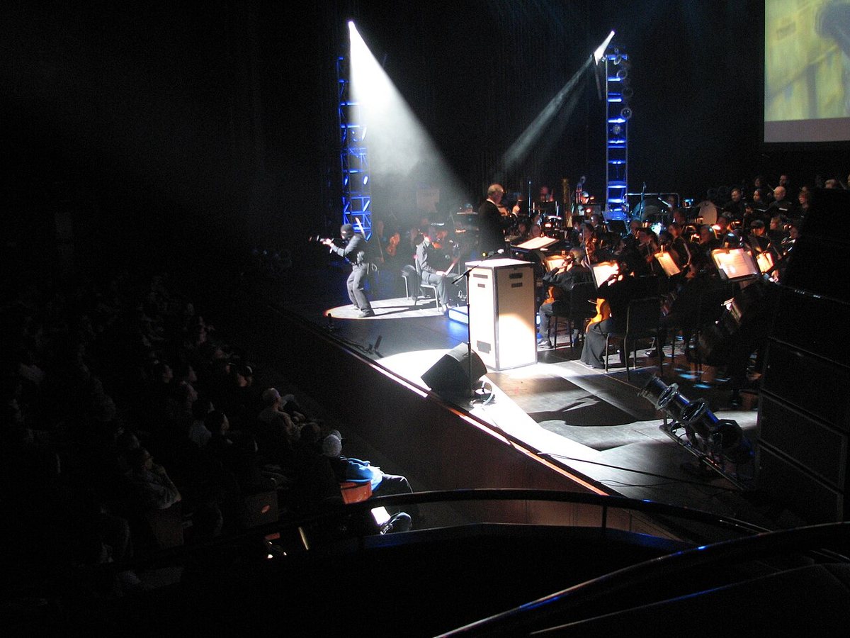 Video Games Live on stage with the New Jersey Symphony at NJPAC, Newark, New Jersey, 2008