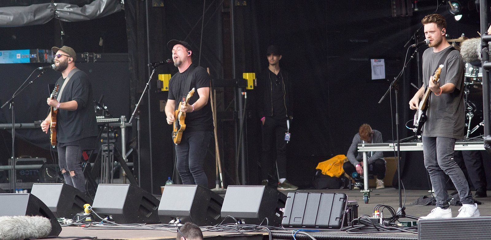 We Are Messengers performing at Big Church Day Out, Wiston House, West Sussex, 2019