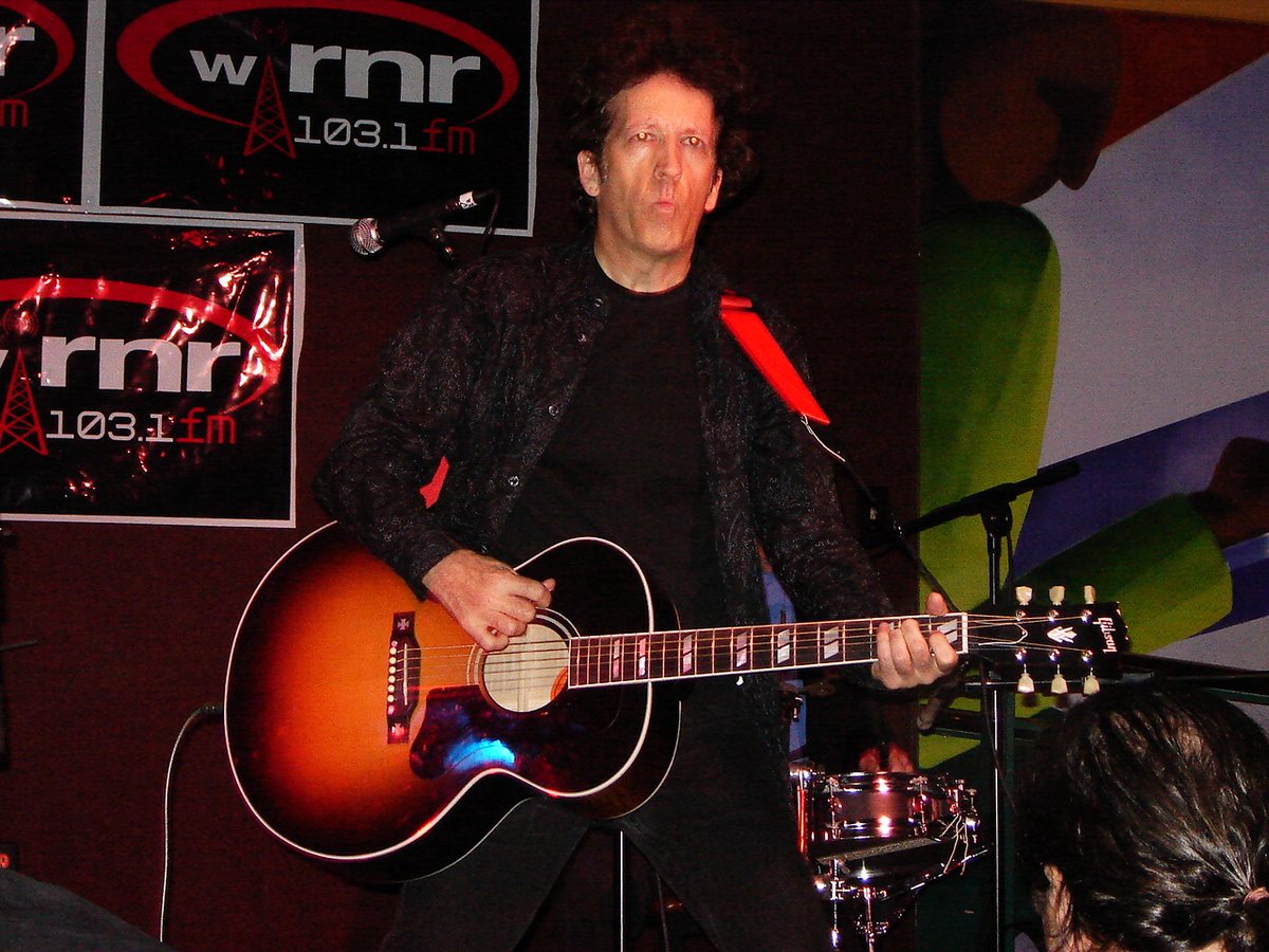 Buy Willie Nile tickets on StubOrder Willie Nile playing acoustic guitar at Rams Head in Annapolis, Maryland, 2006