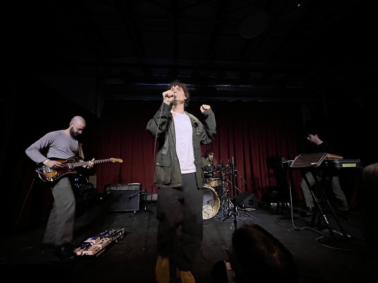YHWH Nailgun performing live at Songbyrd Music House, Washington, D.C., April 2025