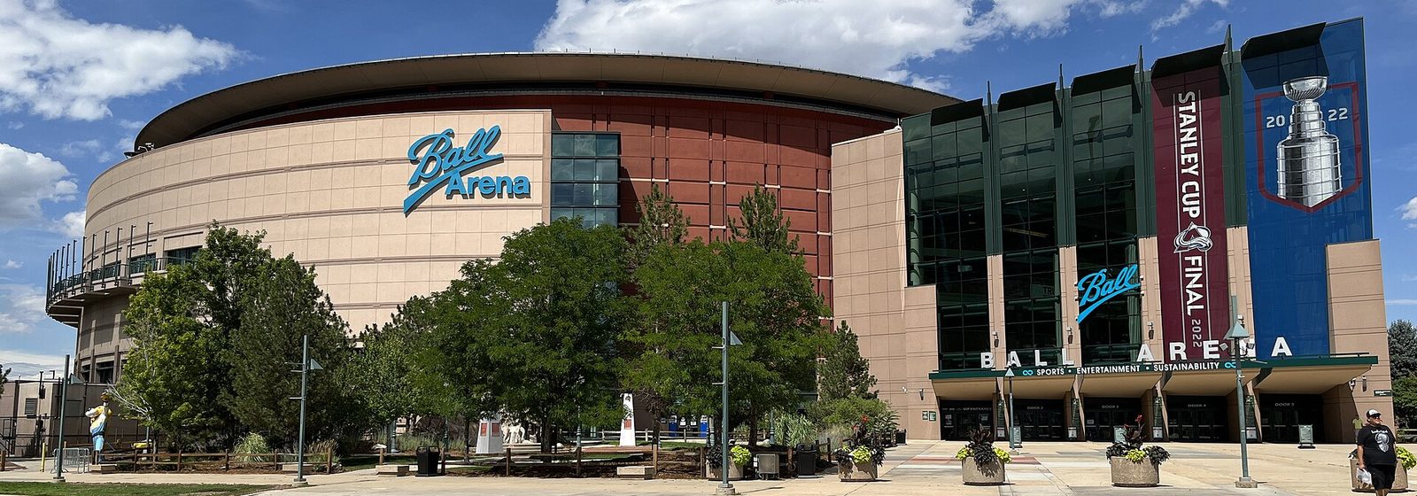 Exterior of Ball Arena in Denver, Colorado, photographed in 2022 - Ball Arena tickets