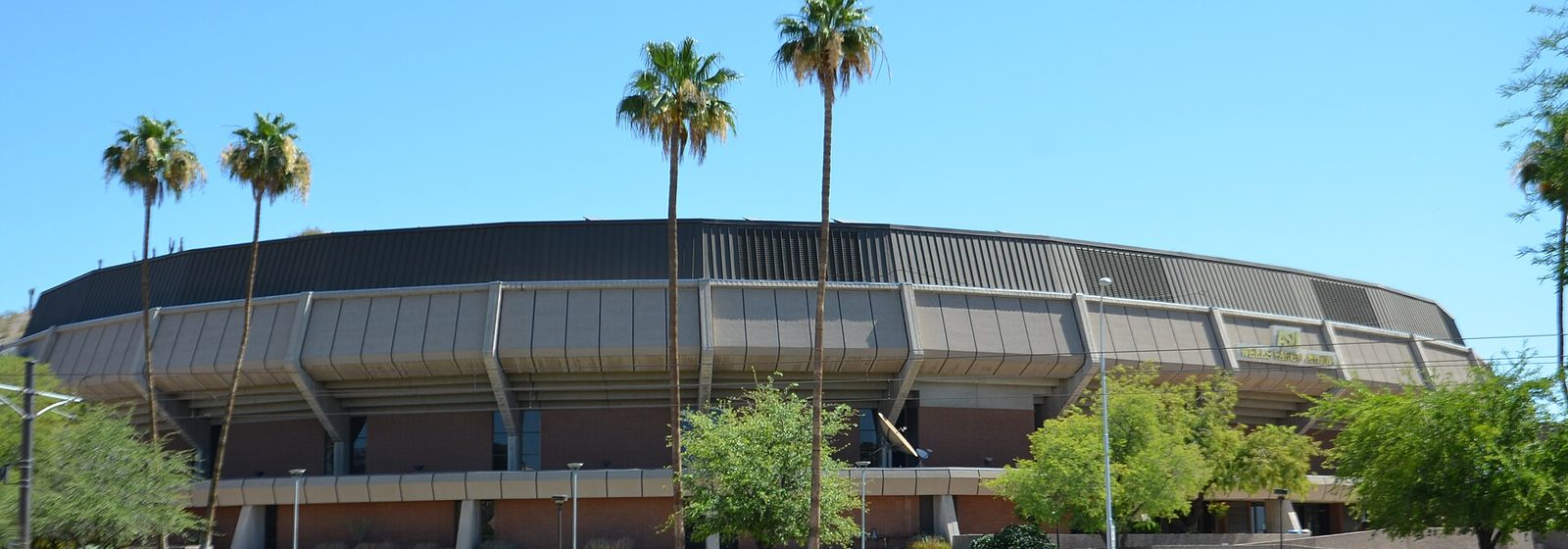 Exterior view of Desert Financial Arena on the Arizona State University campus in Tempe, Arizona - Desert Financial Arena tickets