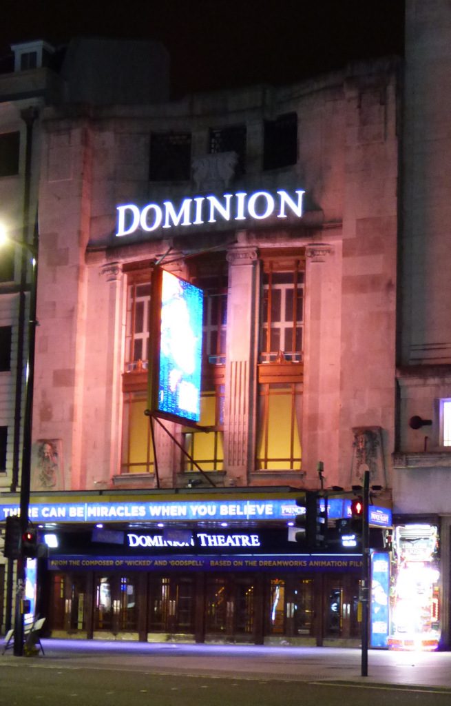 Dominion Theatre event venue - Dominion Theatre tickets