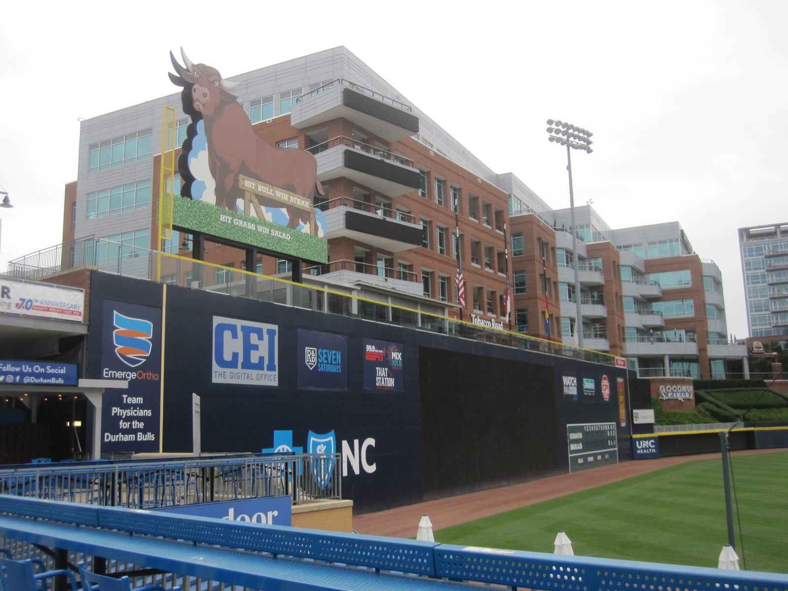 Durham Bulls Athletic Park event venue - Durham Bulls Athletic Park tickets