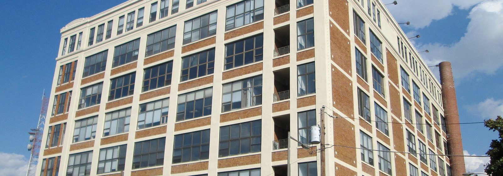 Exterior facade of the former General Electric Switchgear Plant at 7th and Willow Streets in Philadelphia, the 1916 building that houses Franklin Music Hall - Franklin Music Hall tickets