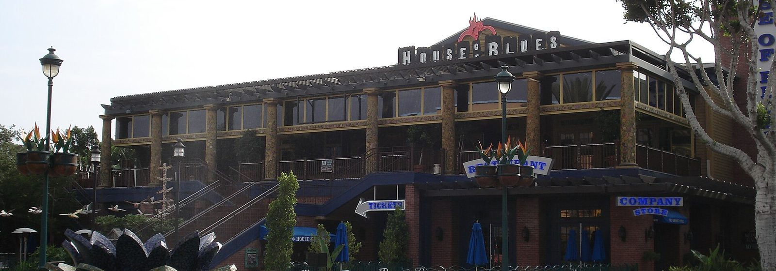 Exterior of the House of Blues music venue at Downtown Disney in Anaheim, California - House Of Blues - Anaheim tickets