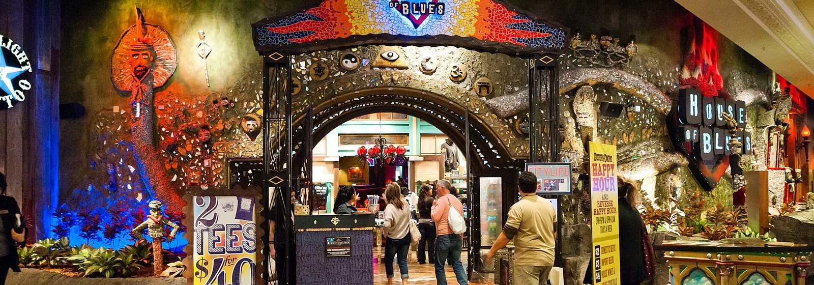 Exterior of the House of Blues music venue at the Mandalay Bay resort in Las Vegas, Nevada - House Of Blues - Las Vegas tickets