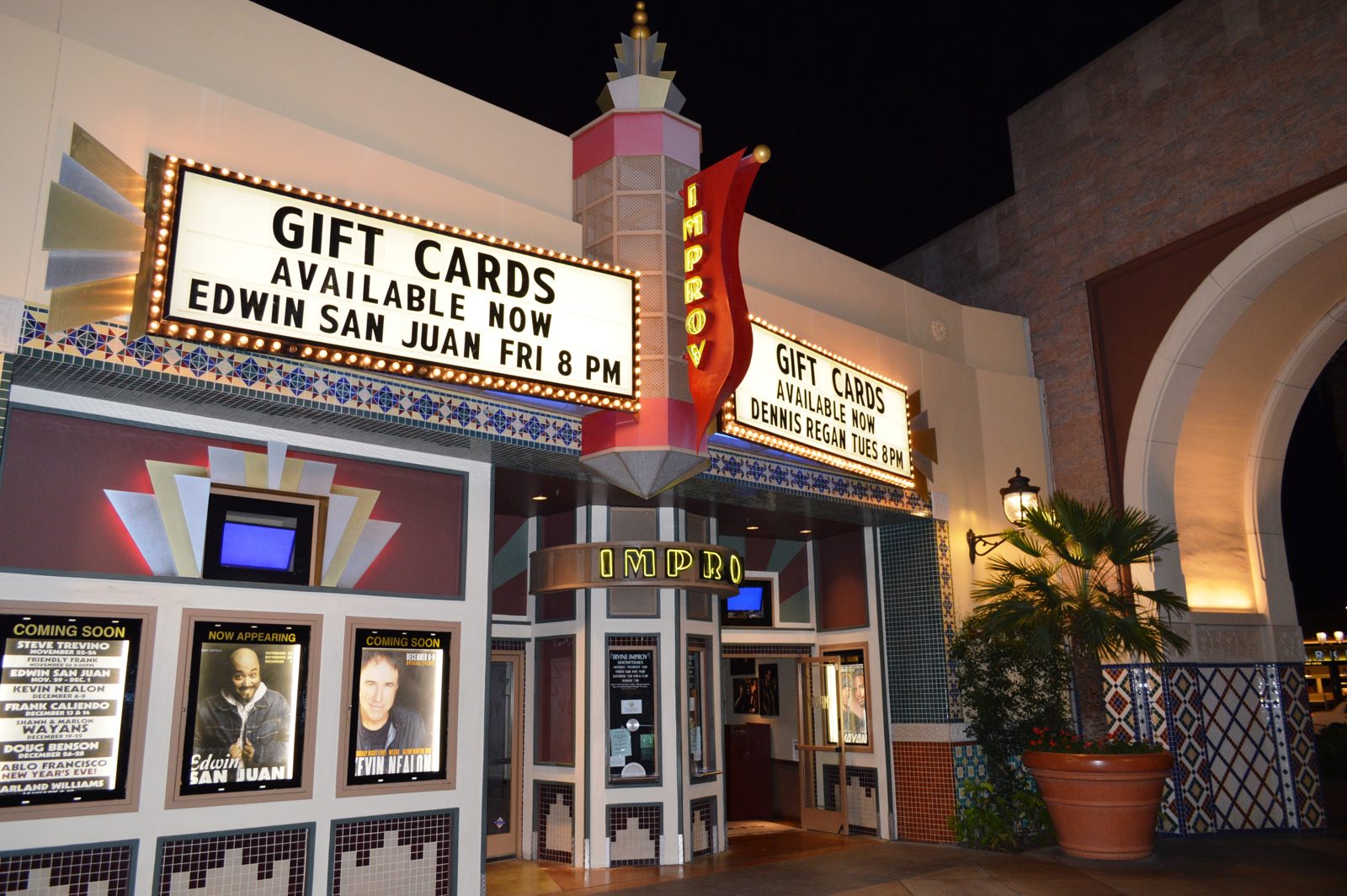 Irvine Improv event venue - Irvine Improv tickets