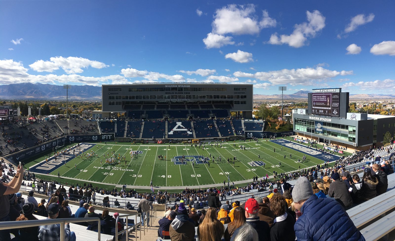 Merlin Olsen Field At Maverik Stadium event venue - Merlin Olsen Field At Maverik Stadium tickets