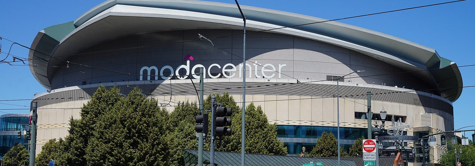 Exterior view of the Moda Center arena at the Rose Quarter in Portland, Oregon, photographed in July 2017 - Moda Center at the Rose Quarter tickets
