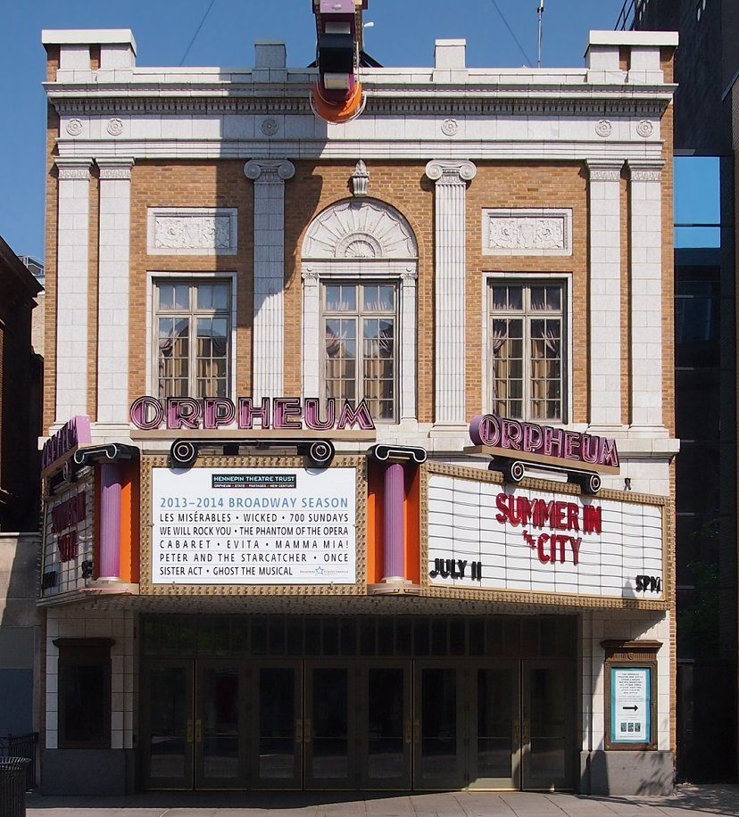 Orpheum Theatre - Minneapolis event venue - Orpheum Theatre - Minneapolis tickets