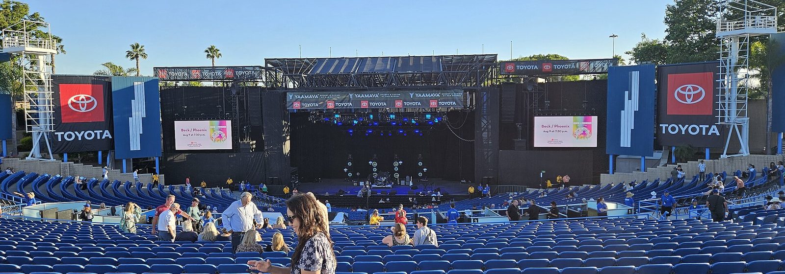 Wide view of the Pacific Amphitheatre outdoor concert venue in Costa Mesa, California - Pacific Amphitheatre tickets