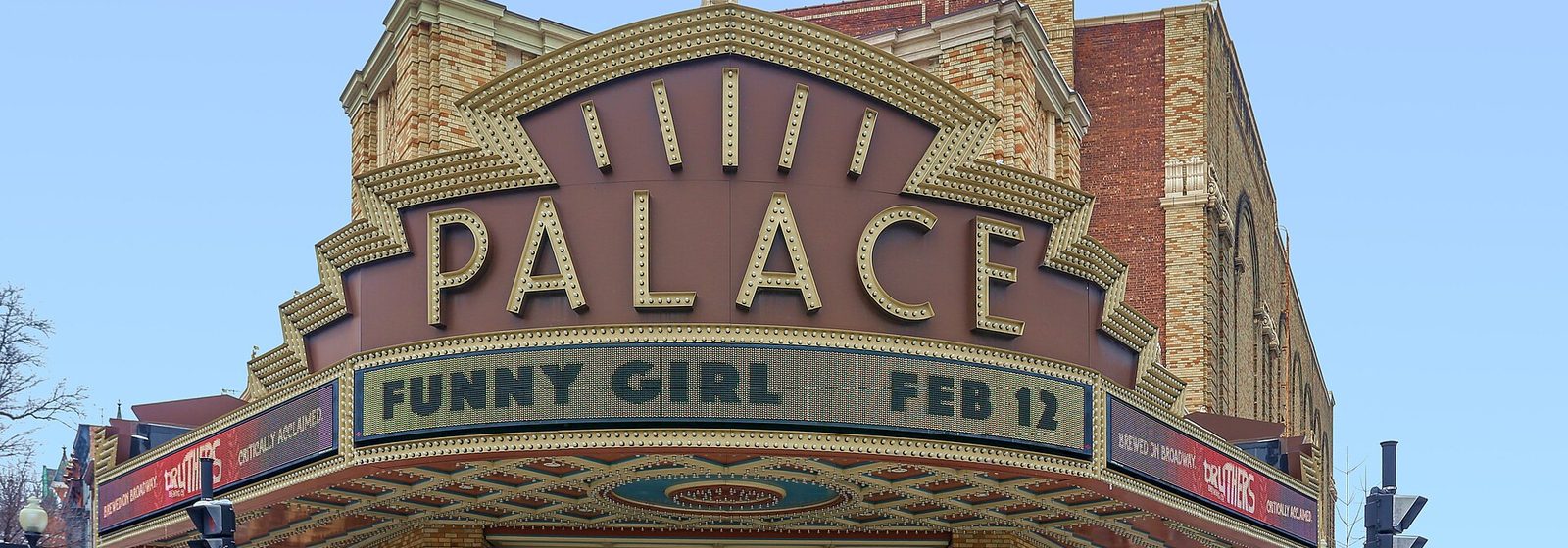 Exterior facade of the Palace Theatre on North Pearl Street in Albany, New York - Palace Theatre Albany tickets