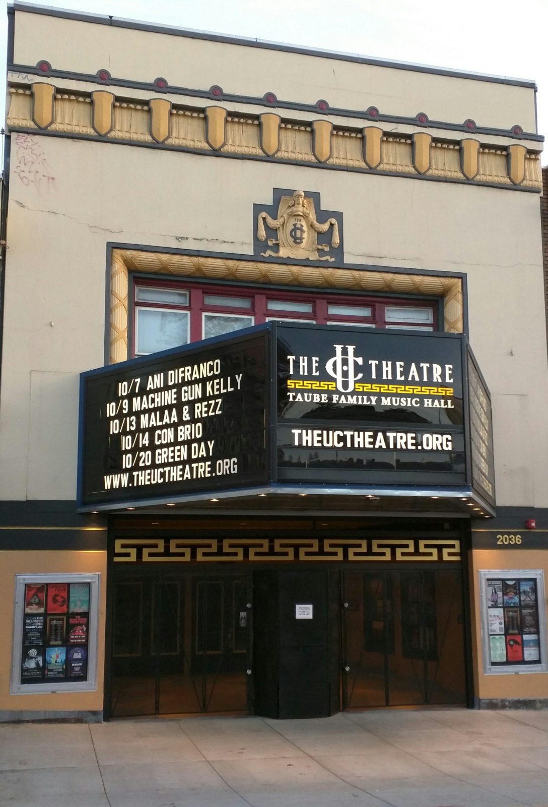 The UC Theatre event venue - The UC Theatre tickets