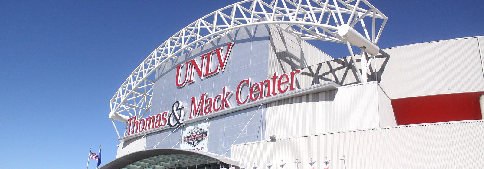 Exterior view of the Thomas & Mack Center arena on the UNLV campus in Las Vegas, Nevada - Thomas & Mack Center tickets