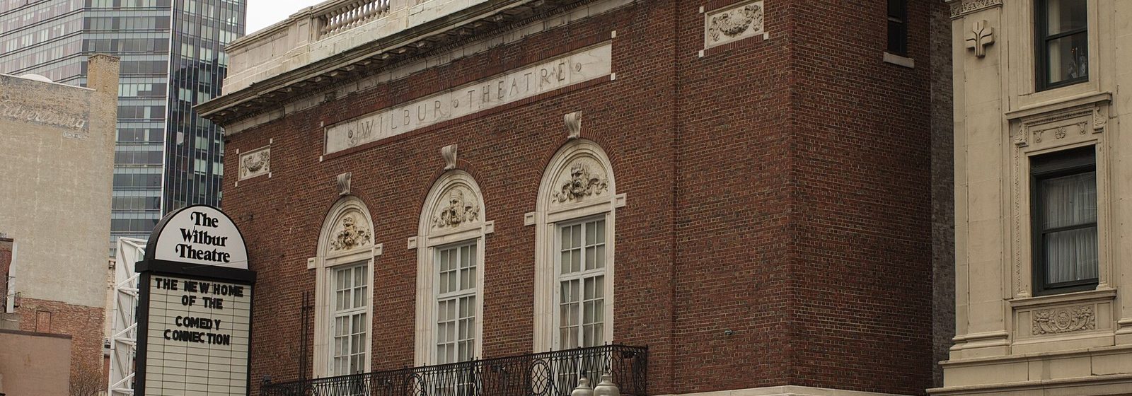 Exterior facade of the historic Wilbur Theatre on Tremont Street in Boston, Massachusetts - Wilbur Theatre - MA tickets